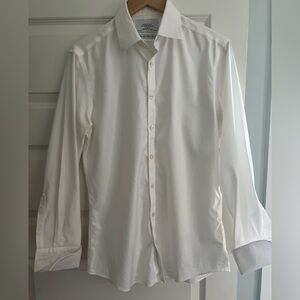 MUST GO ♥️ Charles Tyrwhitt Jermyn Street London Non Iron Extra Slim Fit- White